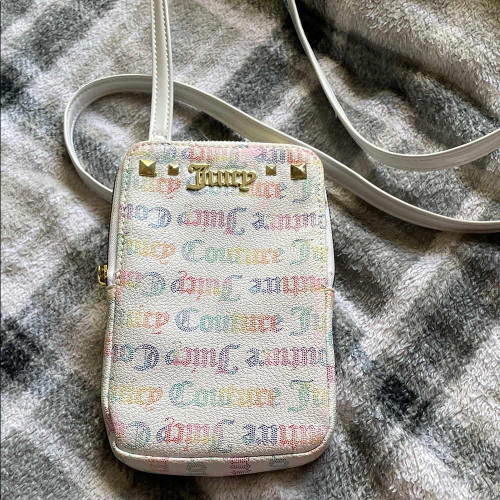 Juicy Couture Pastel Logo Crossbody Bag